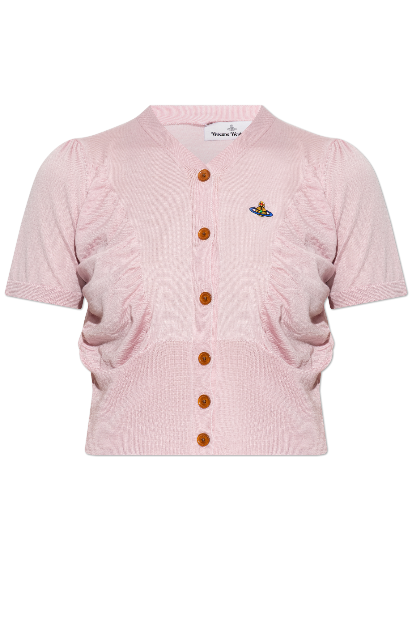 Vivienne Westwood Wool cardigan with short sleeves | Women's | Vitkac